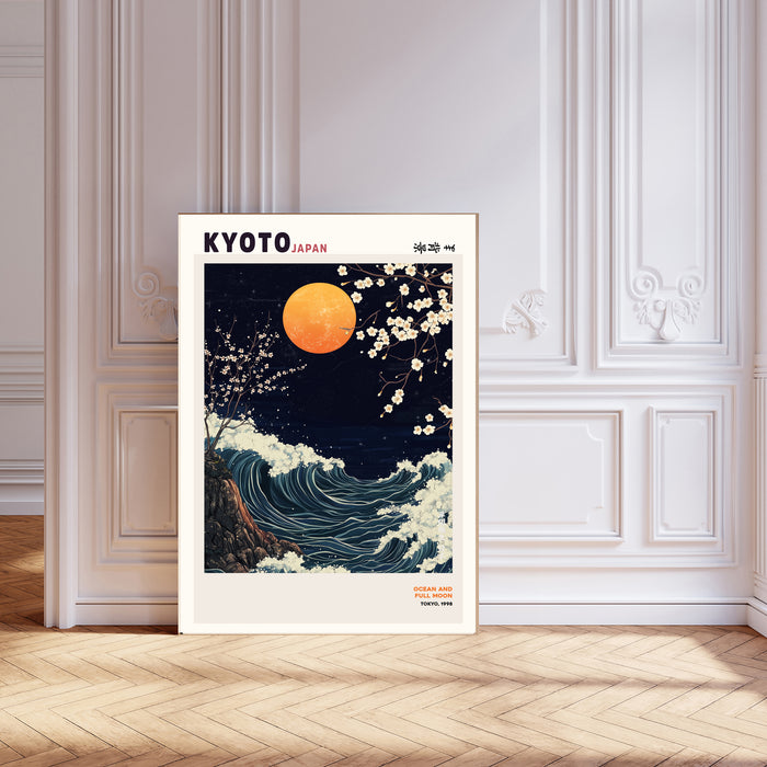 Japanese Kyoto Sea Art Print