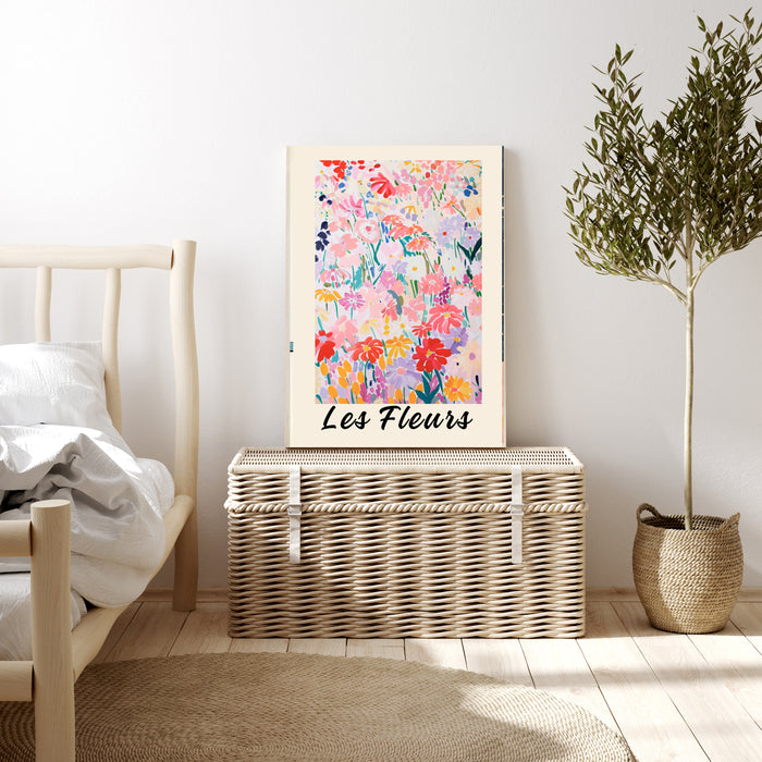 Les Fleurs Flower Art Print