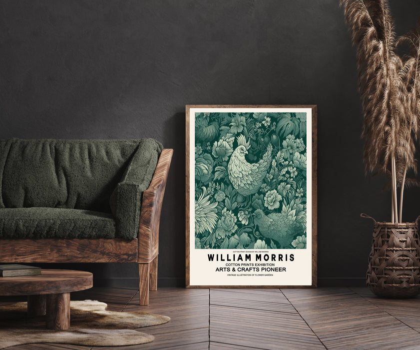 William Morris Green Meadow Print