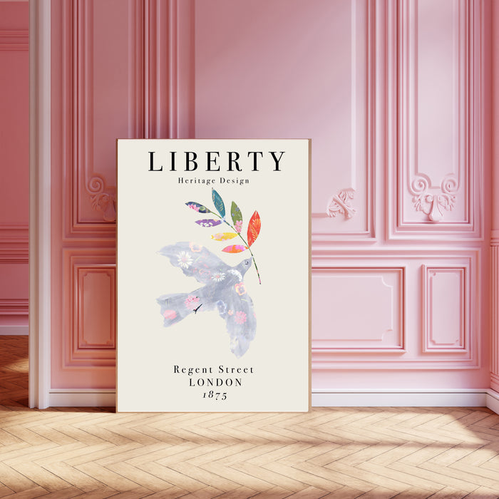 Liberty Freedom Bird Art Print