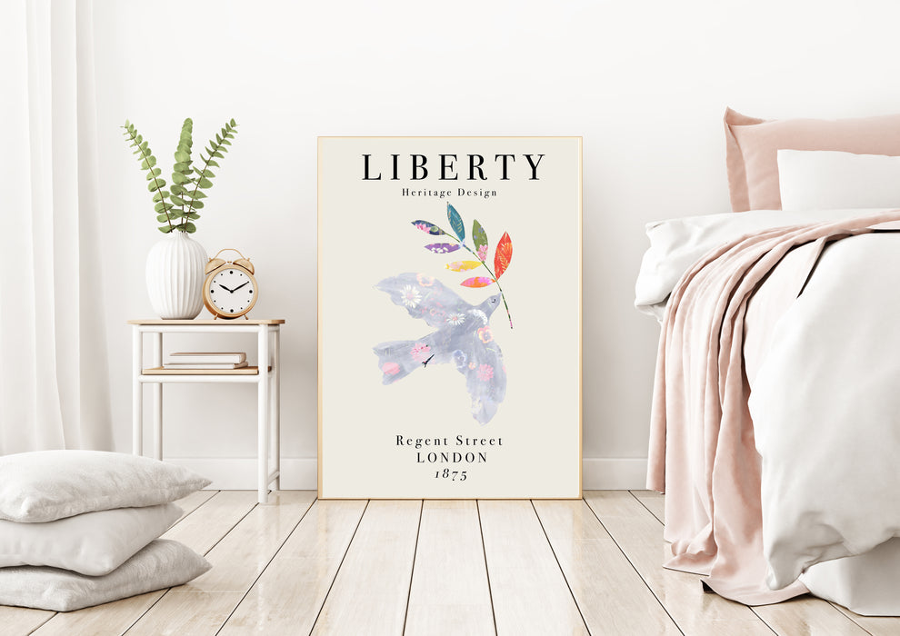 Liberty Freedom Bird Art Print