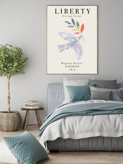 Liberty Freedom Bird Art Print