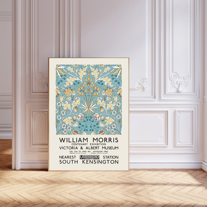 William Morris Vintage Flower Art Print