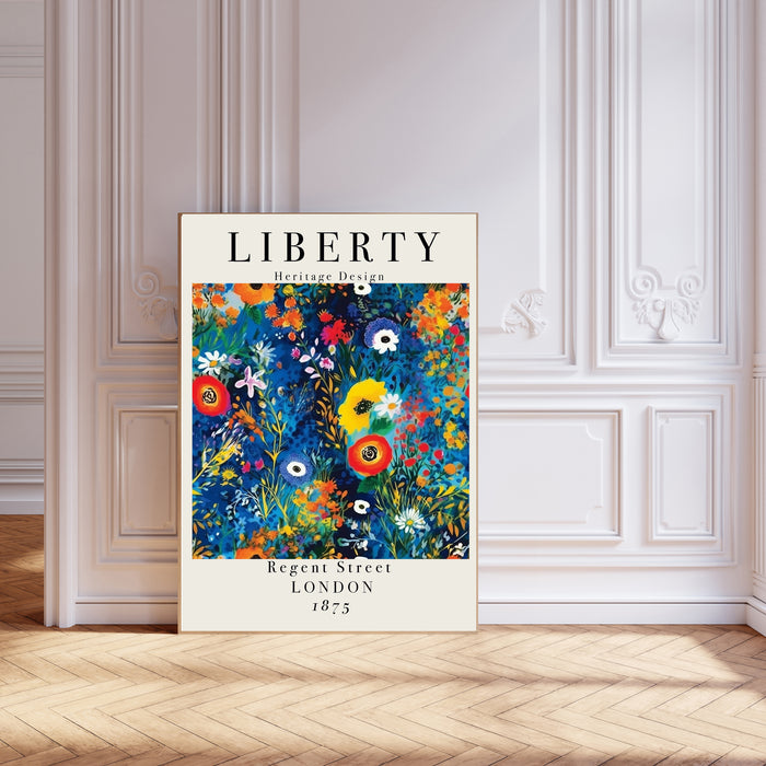 Liberty Midnight Garden Art Print