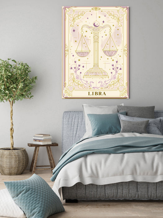 Libra Star Sign Art Print