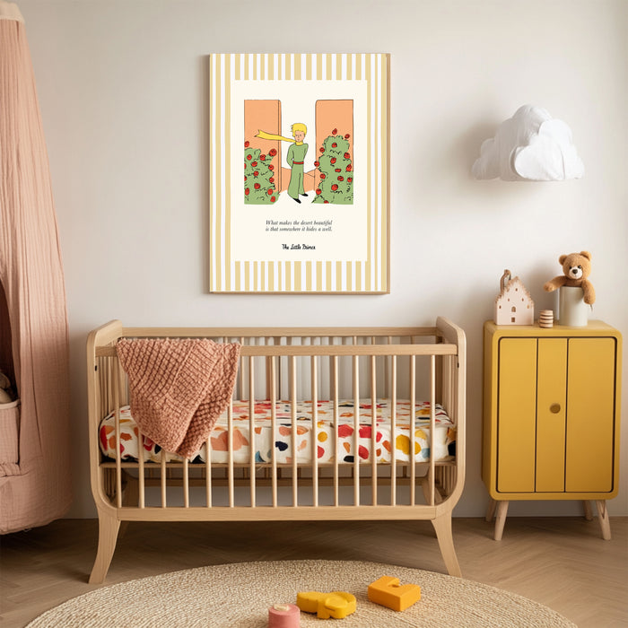 The Little Prince Vintage Children's Book Cover Art Print