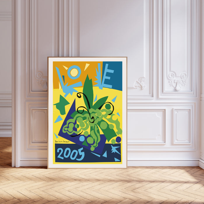 French YSL Love 2005 Art Print