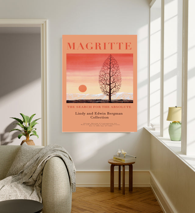 Rene Magritte  'La recherche de l'absolu' Art Print