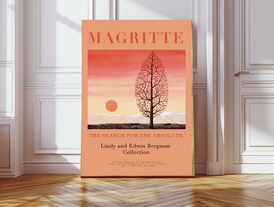 Rene Magritte  'La recherche de l'absolu' Art Print