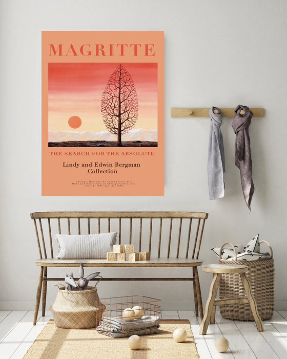 Rene Magritte  'La recherche de l'absolu' Art Print