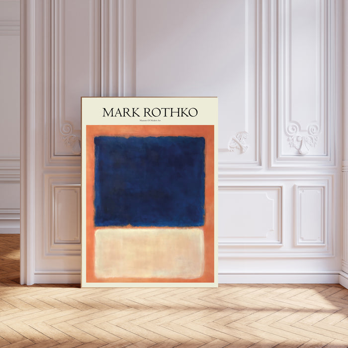 Mark Rothko Blue and Orange Art Print