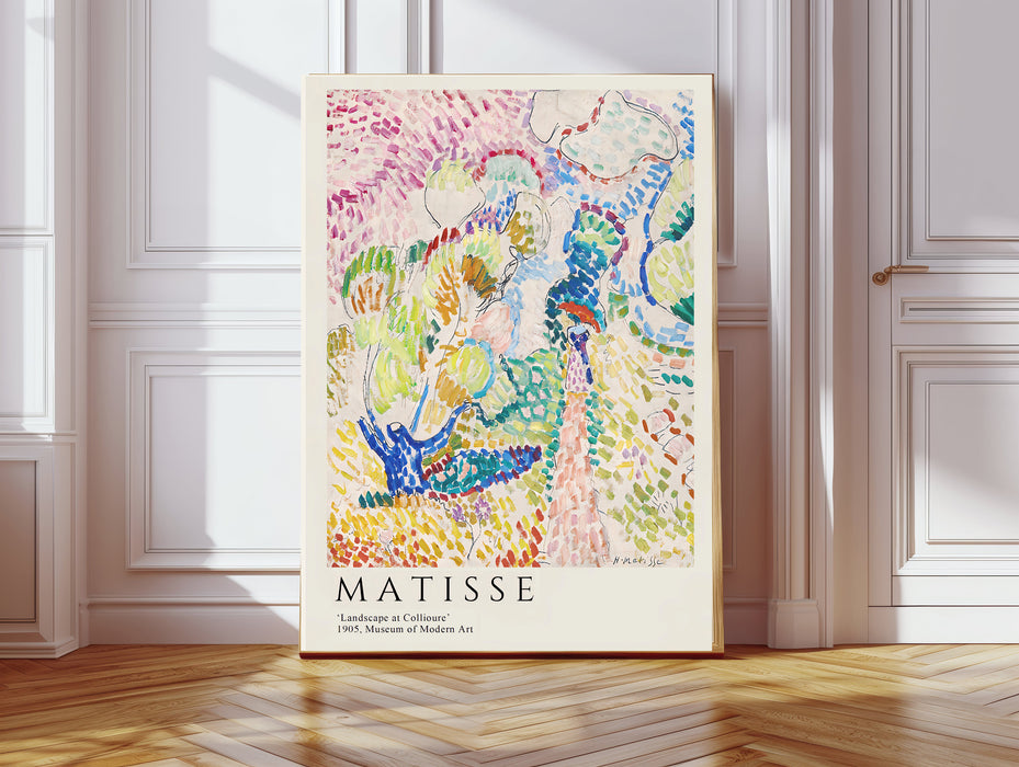 Matisse Pastel Landscape Set Of Two Art Prints