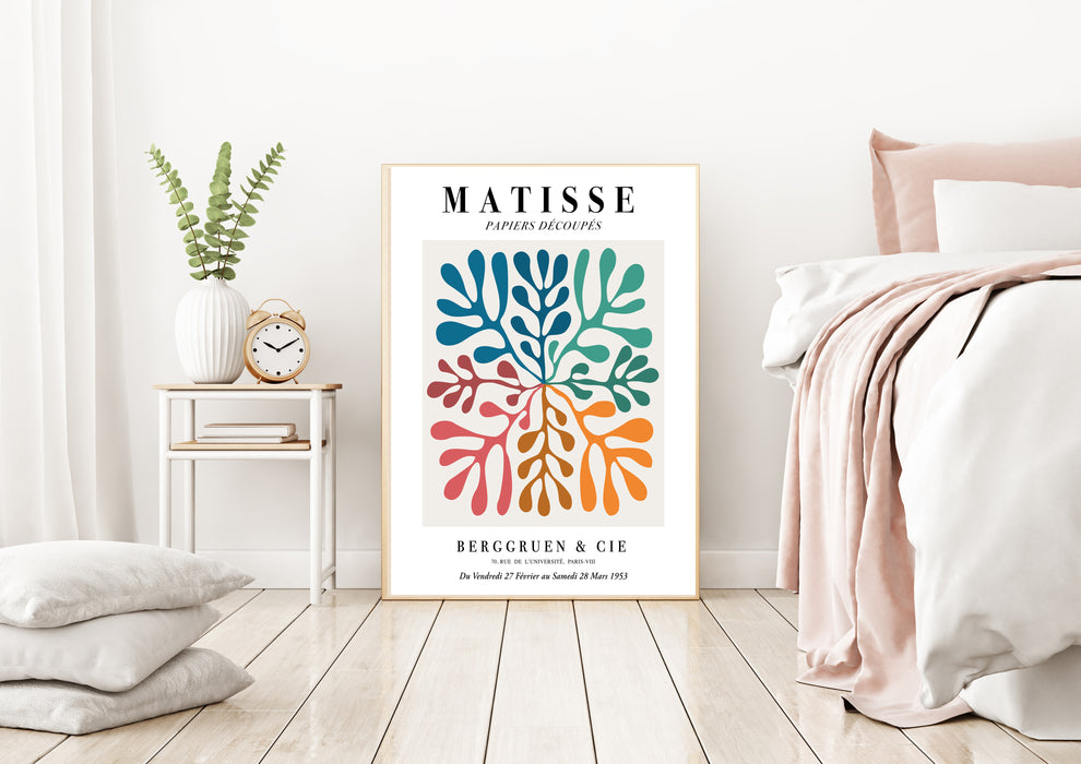 Matisse Coloured leaves Art Print