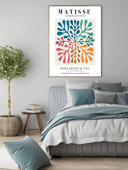 Matisse Coloured leaves Art Print