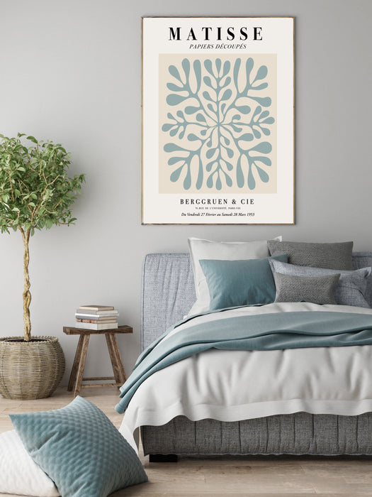 Matisse Green Leaf Print