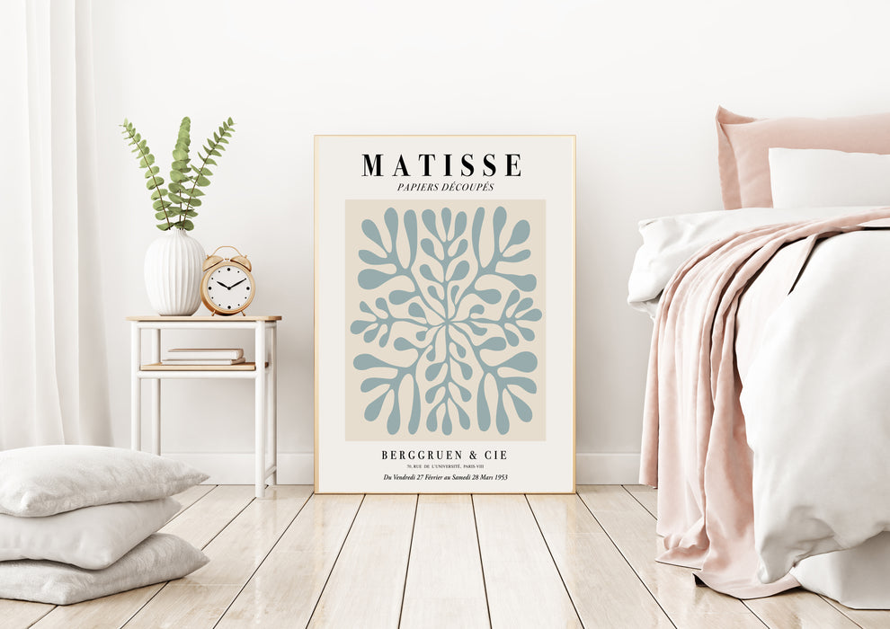 Matisse Green Leaf Print