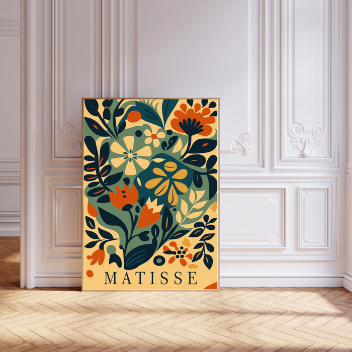 Matisse Flower Boho Art Print