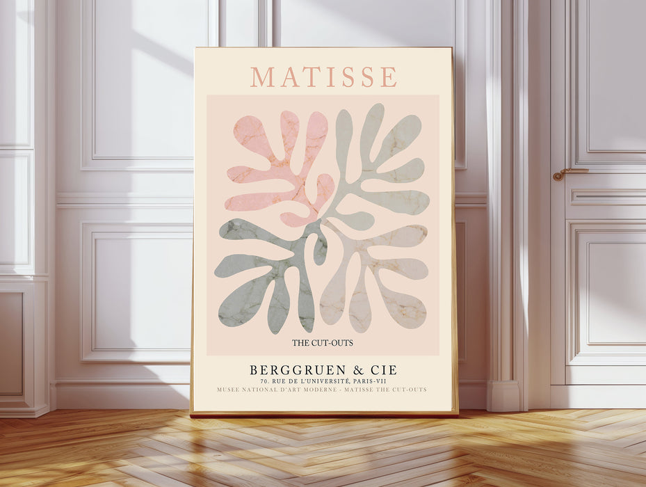 Henri Matisse Pastel Leaf Botanical Art Print