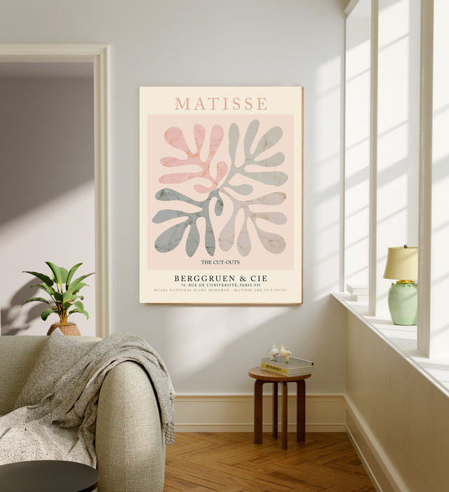 Henri Matisse Pastel Leaf Botanical Art Print