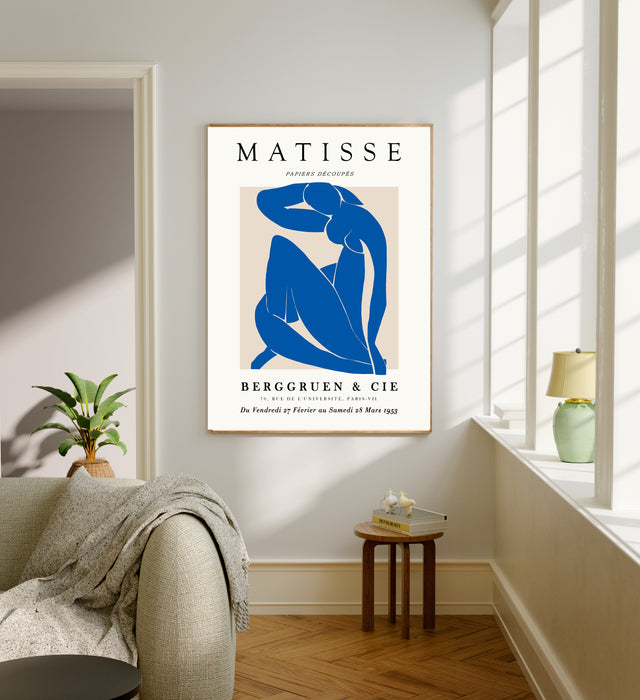 Henri Matisse Blue Female Nude Art Print