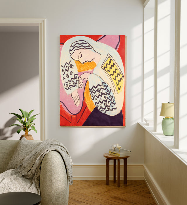 Henri Matisse Vintage Woman Portrait Art Print