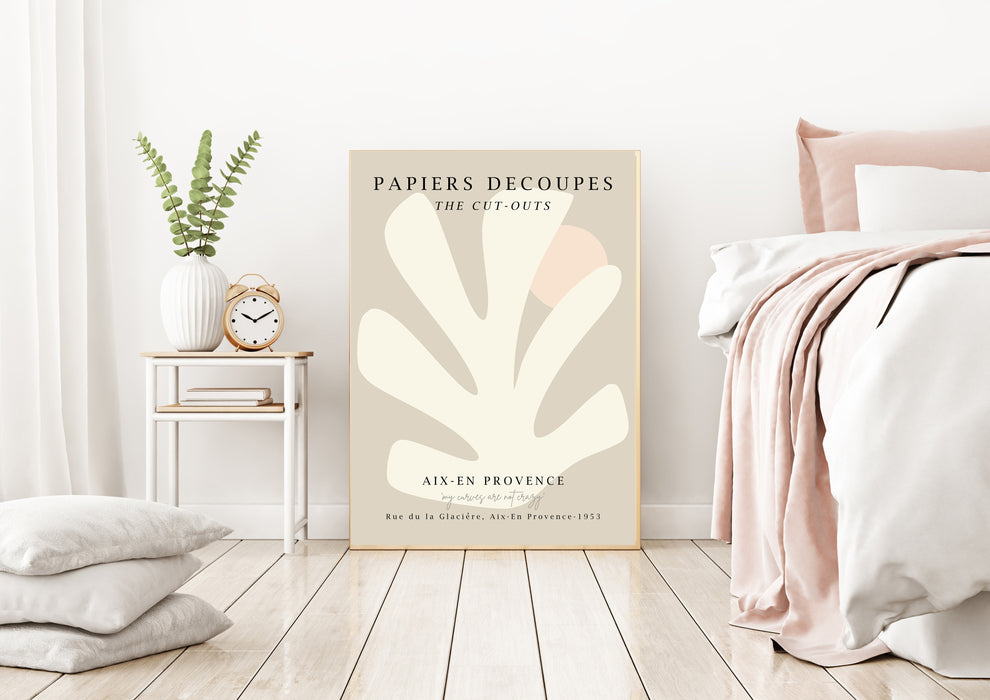 Henri Matisse Cream Exhibition Art Print