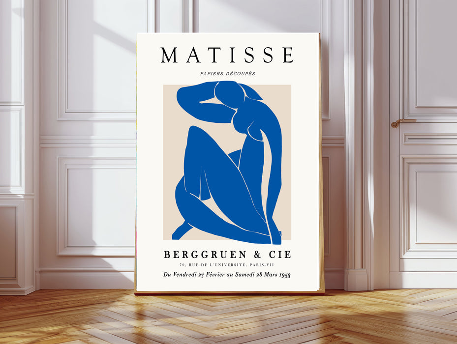 Henri Matisse Blue Female Nude Art Print