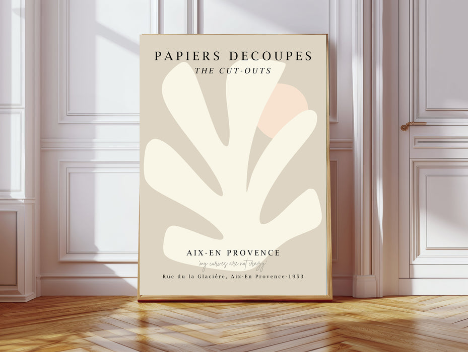 Henri Matisse Cream Exhibition Art Print