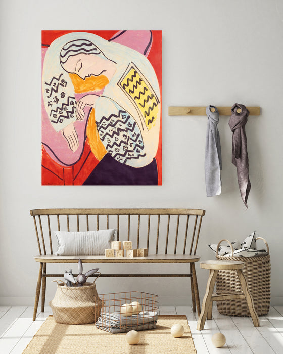 Henri Matisse Vintage Woman Portrait Art Print