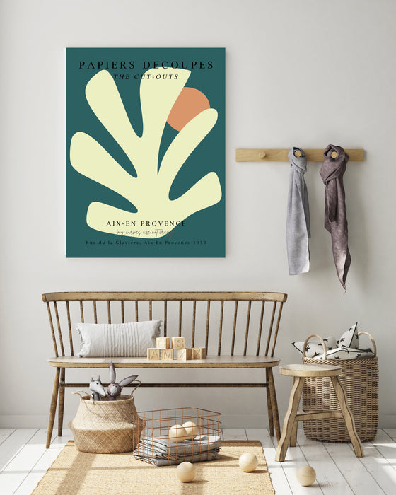 Henri Matisse Botanical Green Leaf Exhibition Art Print
