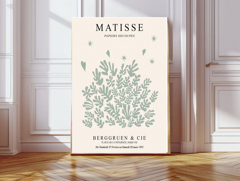 Henri Matisse Green Leaf  Botanical Art Print