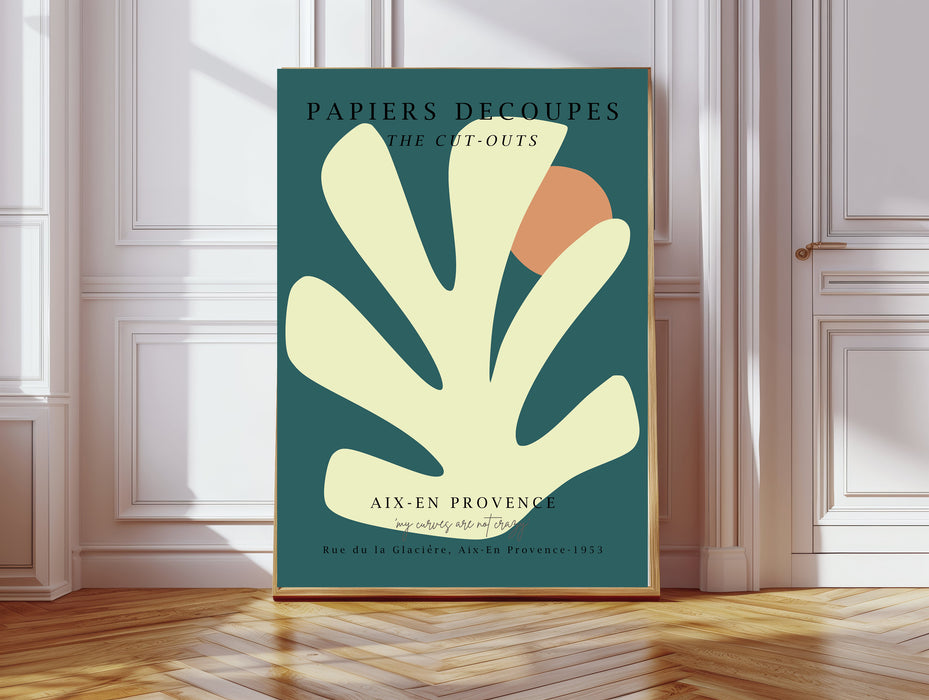 Henri Matisse Botanical Green Leaf Exhibition Art Print