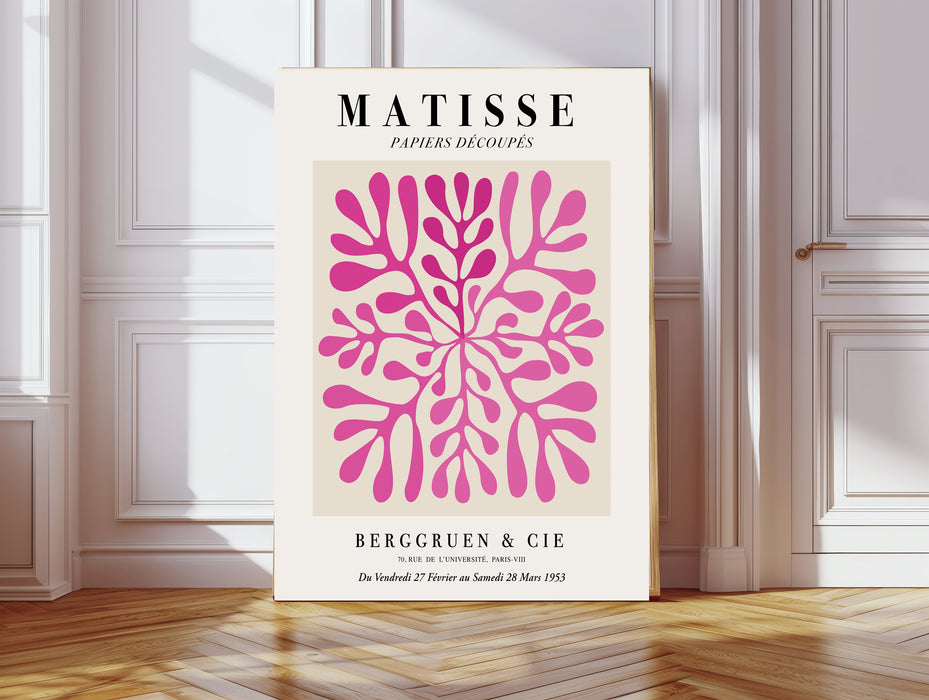 Henri Matisse Pink Leaf Art Print