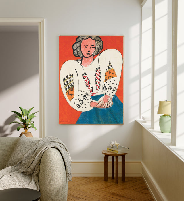 Henri Matisse Woman in Hat Portrait Art Print