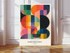 Mid Century Sun Celestial Art Print | Stanley Street Studio