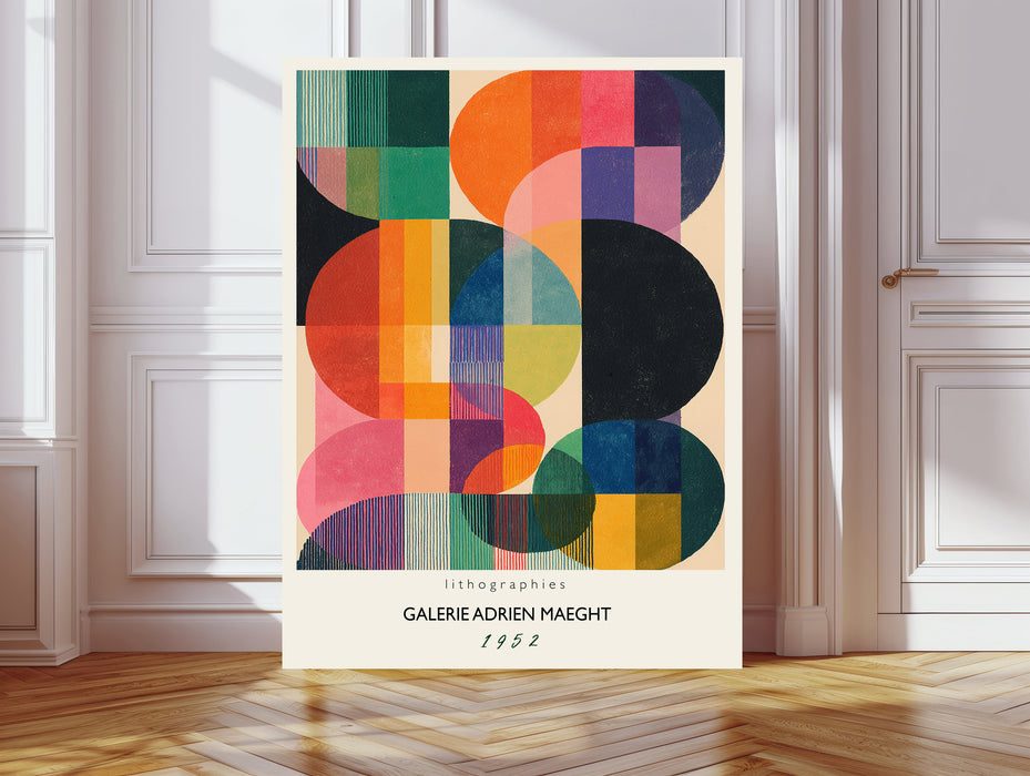 Mid Century Sun Celestial Art Print | Stanley Street Studio