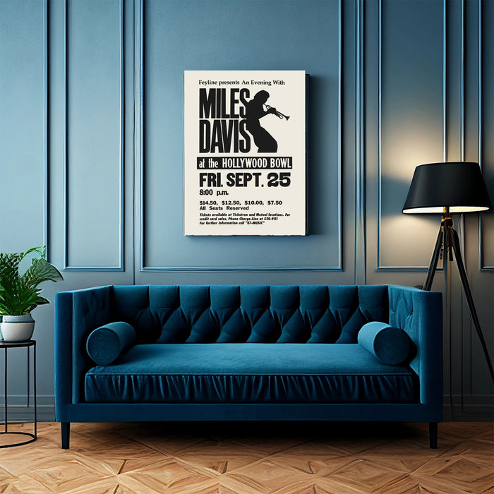 Miles Davis Jazz Concert Art Print