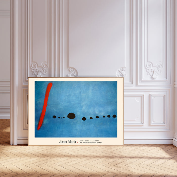 Joan Miro Bleu Art Print