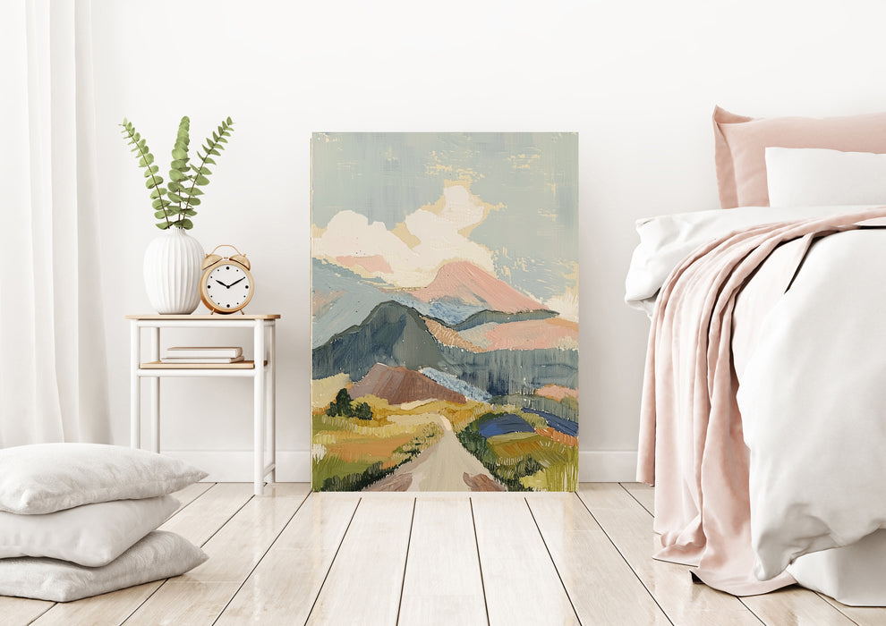 Moutain Landscape Travel Art Print