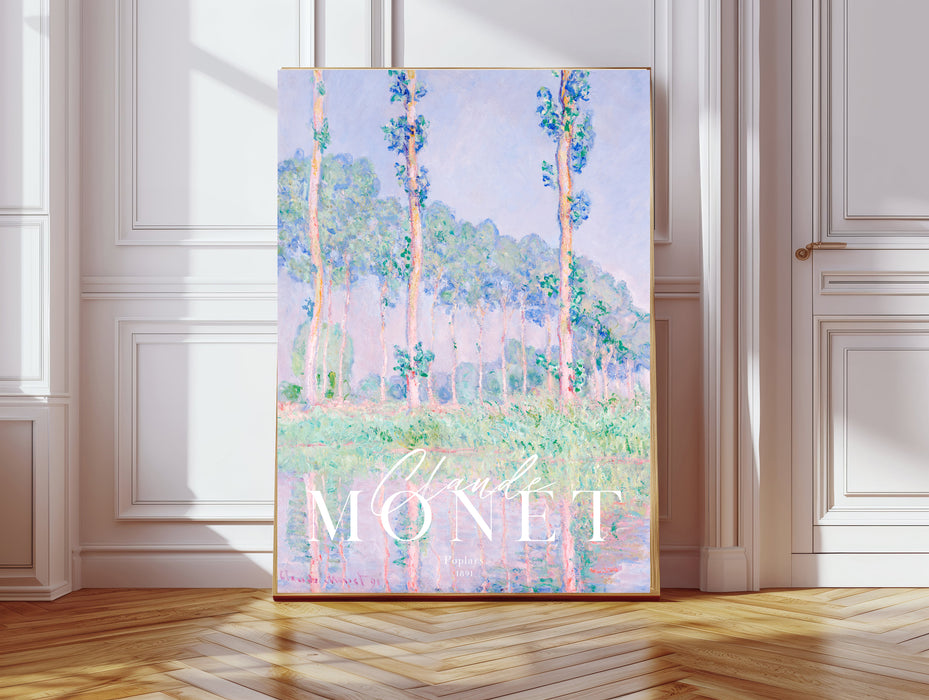 Claude Monet 'Poplars 1891 Art Print