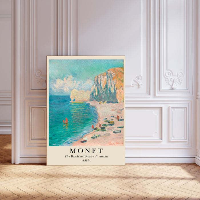 Monet Sunset Art Print