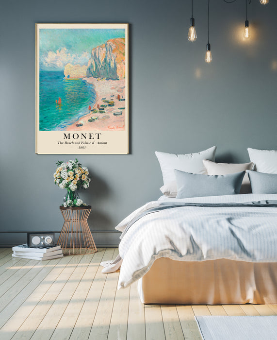 Monet Sunset Art Print