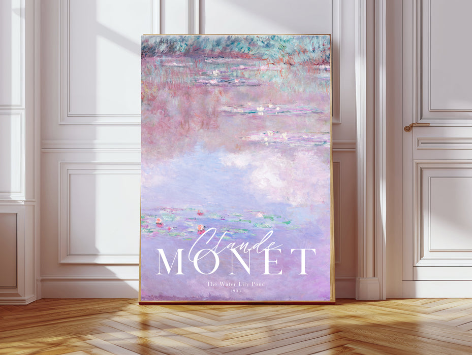 Claude Monet' The Water Lily Pond Art Print