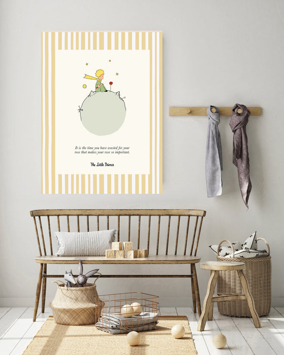 The Little Prince Vintage Children's Book Cover Art Print