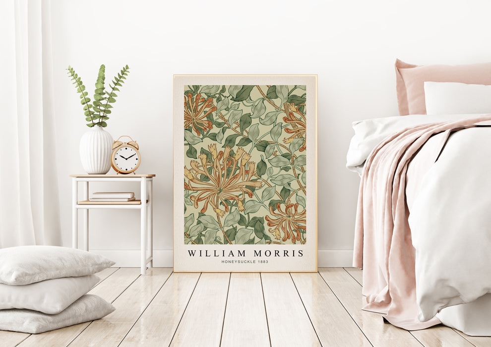 William Morris Honeysuckle Art Print