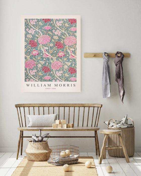William Morris Botanical Cray Art Print