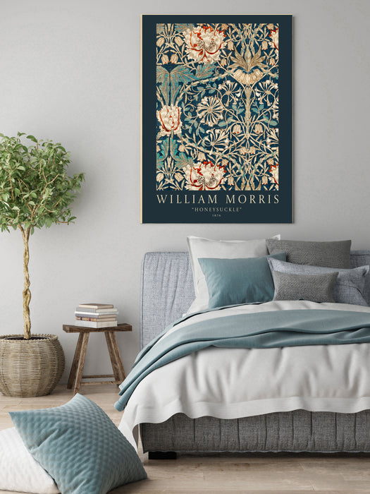 William Morris Honeysuckle Art Print