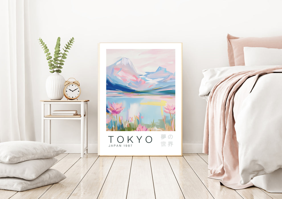 Japan Mountain Art Print
