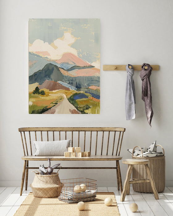 Moutain Landscape Travel Art Print