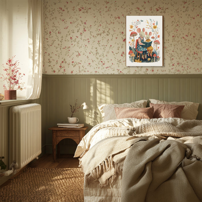 Rabbit Rabbit Book Nursery Art Print